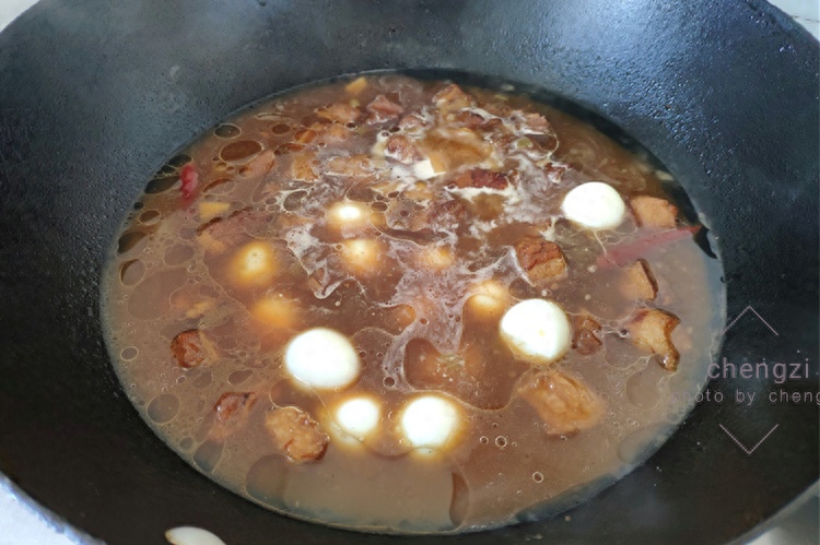 炒焖肉米線冒子的做法大全_豆角肉焖面的做法_紅燒肉焖鹌鹑蛋的做法